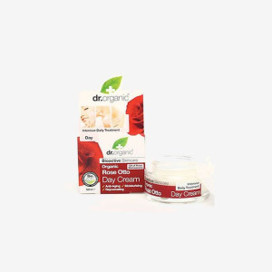 Dr. Organic Bioactive Skincare, krem na dzień z olejkiem różanym, 50 ml
