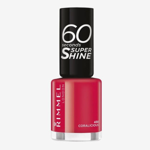 Rimmel London 60 Seconds Super Shine Nail Lacquer 430 Coralicious