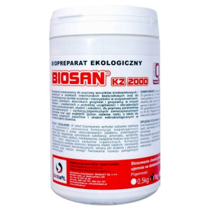 Biosan KZ 2000 1 kg bakterie w proszku do szamba