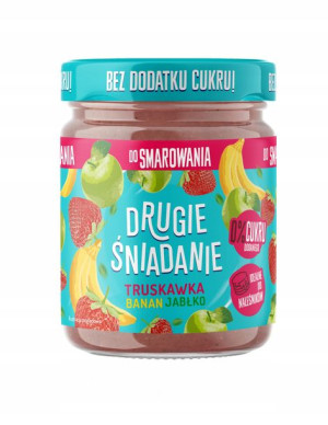 DRUGIE ŚNIADANIE Dawtona Jabłko Tuskawka Banan Mus