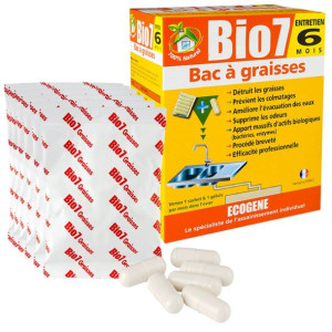 Bio7 Tłuszcze 480g Preparat na tłuszcze w szambie