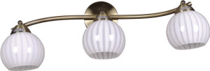 Lampa Sufitowa Klasyczna Białe Klosze Kaja Atria K-C9530A/3