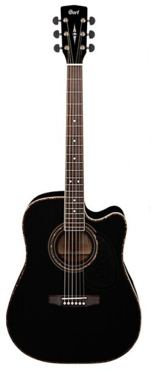 Cort Ad880ce W/bag Bk Elektroakustyk Z Pokrowcem