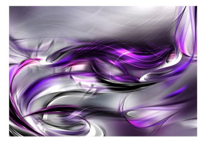 Fototapeta - Purpurowe zawirowania - 400X280