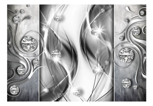 Fototapeta - Diamenty w srebrze - 350X245