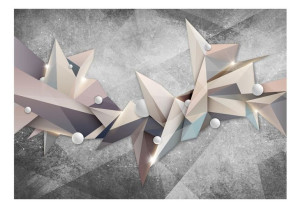 Fototapeta - Geometryczny gwiazdozbiór - 400X280