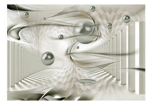 Fototapeta - Srebrne kule - 300X210