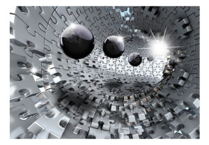 Fototapeta - Tunel - układanka - 200X140