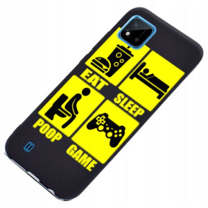 Etui case Black czarne do Realme C11 2021 Wzory
