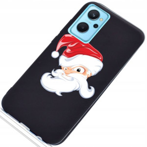 Etui Świąteczne prezent mikołaj do Realme 9i Wzory