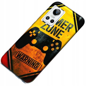 Etui case Matt Black do Realme Gt Neo 3 Wzory