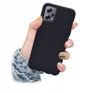 Etui Matowe czarny do Xiaomi Redmi Note 11T Pro