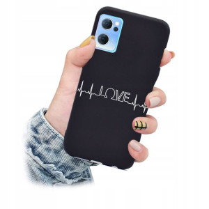 Etui Case Matowe wzory Nadruk do Oppo Reno 7 5G