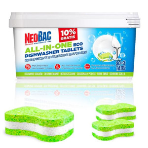 NeoBac Ekologiczne tabletki do zmywarki 30+3 szt