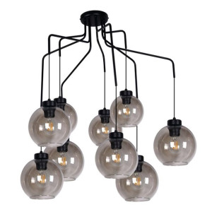 Lampa Wisząca Szklane Kule Regulowane Kaja Horik  Lamk-4876