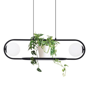 Lampa Wisząca Z Kwietnikiem Led Kaja Finestra     K-4961