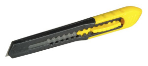 STANLEY NÓŻ wysuwany OSTZE ŁAMANE 9MM (plastik) KARTA