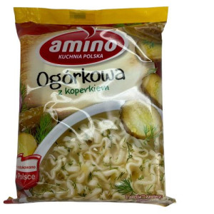 Amino Zupa Ogórkowa Błyskawiczna 61g - 44szt.