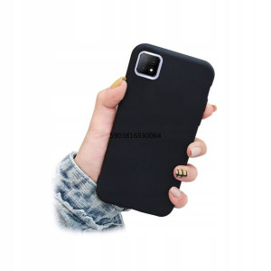 Etui Matowe Matt Black Case czarny do Oppo A53 5G