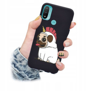 Etui Matowe modne matt wzory do Motorola Moto E20