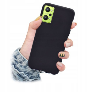Etui Matowe Matt case czarny do Realme GT Neo 2