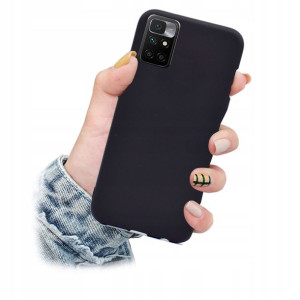 Etui Matowe czarne Matt Case do Xiaomi Redmi 10