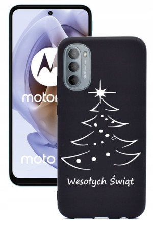 Etui Świąteczne Zima do Motorola Moto G52 WZORY