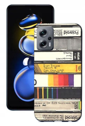 Etui matt case do Xiaomi Redmi Note 11T Pro wzory