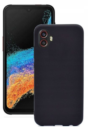 Etui matowe czarne do Samsung Xcover 6 Pro / Pro 2