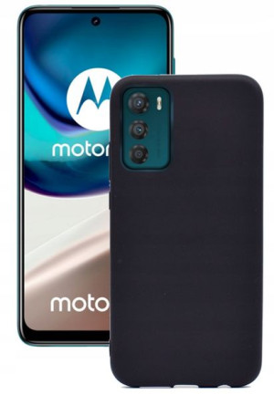 Etui plecki matowe czarne do Motorola Moto G42