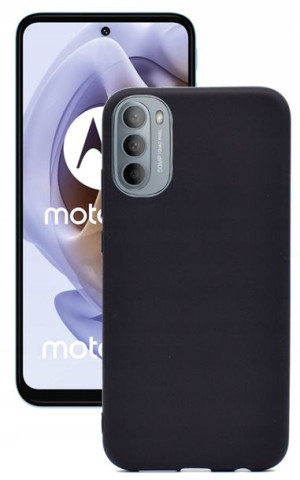 Etui plecki matowe czarne do Motorola Moto G52