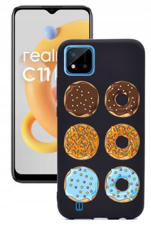 Etui matt case do Realme C11 2021 WZORY Nadruki