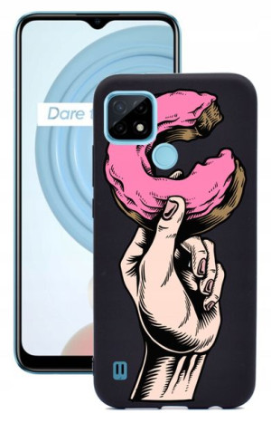 Etui matt case do Realme C21Y C25Y WZORY Nadruki