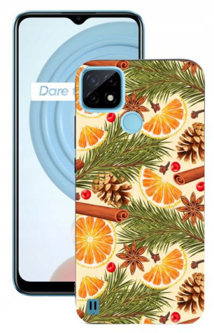 Etui Świąteczne Prezent do Realme C21Y C25Y WZORY