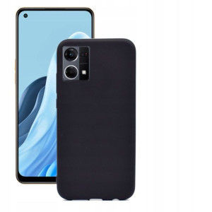 Etui plecki matowe czarne matt do Oppo Reno 7 4G