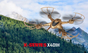Quadrocopter Dron 2,4 Ghz MJX X401H Kamera FPV