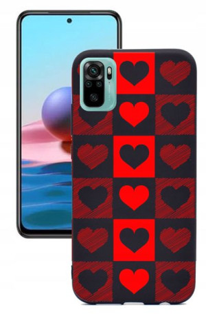 Etui matt case do Xiaomi Redmi Note 10 WZORY