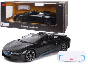 Auto R/C BMW i8 Roadster Rastar 1:14 Czarny