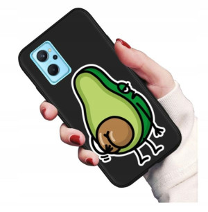 Etui matowe Guma Plecki do Realme 9i nadruk Wzory