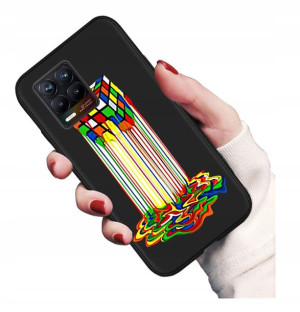 Etui matowe Guma Plecki do Realme 8 8 Pro Wzory