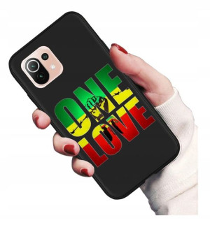Etui matowe Guma plecki do Xiaomi Mi 11 Lite Wzory