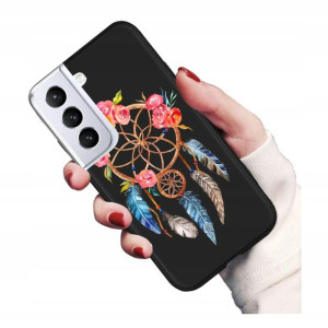 Etui matowe Guma plecki do Samsung S21 Wzory