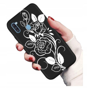 Etui matowe Guma Plecki do Samsung A11 Wzory