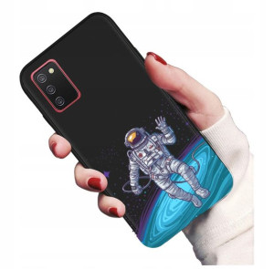 Etui matowe Guma Plecki do Samsung A03s Wzory