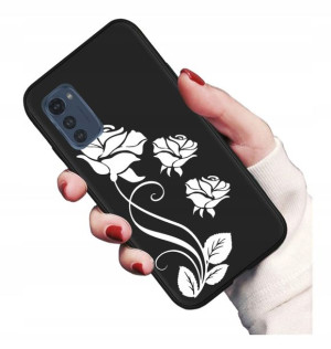 Etui matowe Plecki do Motorola Moto E32 Wzory
