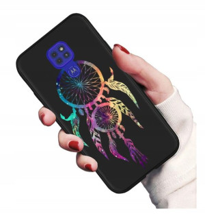 Etui matowe Guma do Motorola G9 Play E7 Plus Wzory