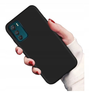 Etui Silikon czarne matowe do Motorola Moto G42
