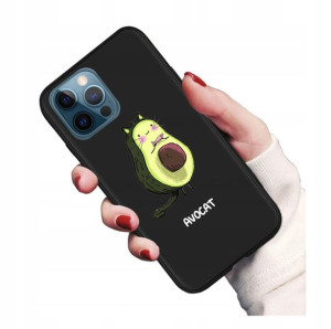 Etui czarne matowe do Iphone 14 Pro Wzory Case