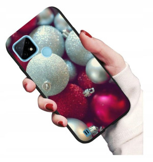 Etui case na Święta Prezent do Realme C21 Wzory
