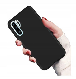 Etui Sylikon matowe Black Matt do Huawei P30 Pro